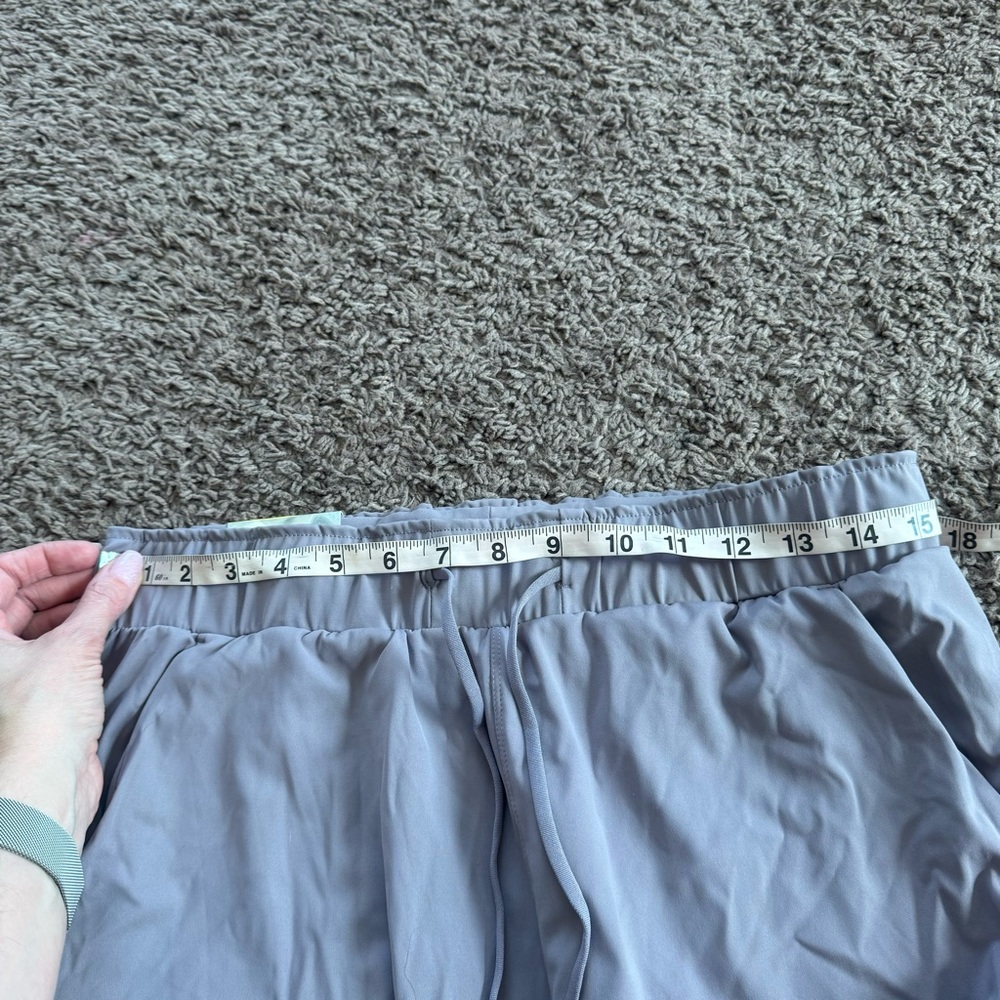 32 Degrees Purple Nylon Lux Capri Crop Pants Lavender Size S NEW - Picture 9 of 11